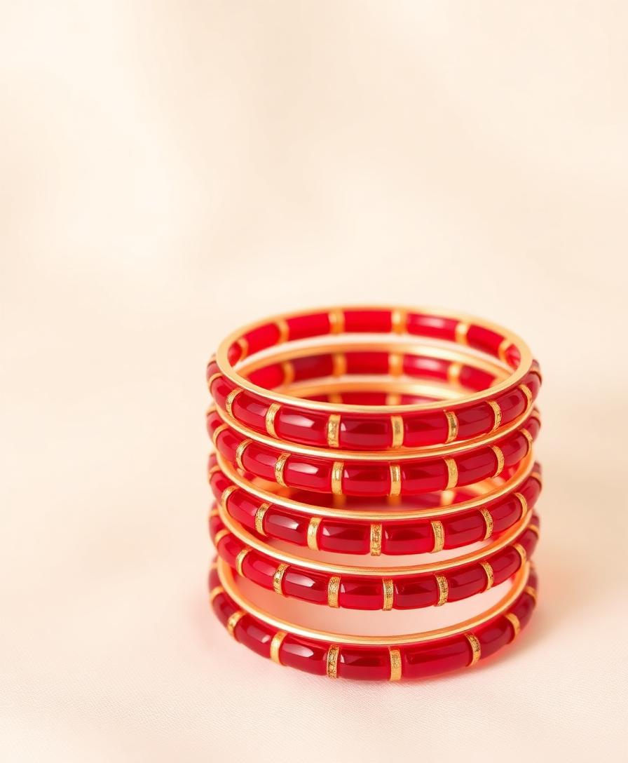Glass Bangle Set